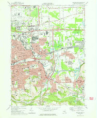 preview thumbnail of historical topo map of Onondaga County, NY in 1977