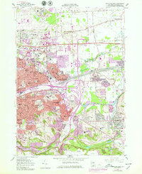 preview thumbnail of historical topo map of Onondaga County, NY in 1957