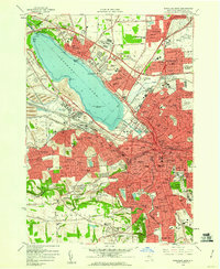 preview thumbnail of historical topo map of Onondaga County, NY in 1958