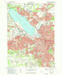 preview thumbnail of historical topo map of Onondaga County, NY in 1973