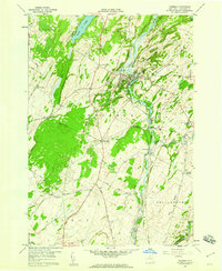 preview thumbnail of historical topo map of Jefferson County, NY in 1958