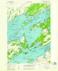 Download a high-resolution, GPS-compatible USGS topo map for Thousand Island Park, NY (1960 edition)