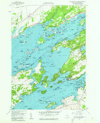 Download a high-resolution, GPS-compatible USGS topo map for Thousand Island Park, NY (1960 edition)