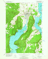 Download a high-resolution, GPS-compatible USGS topo map for Ticonderoga, NY (1966 edition)