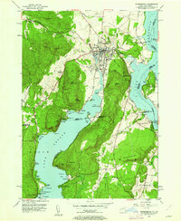 Download a high-resolution, GPS-compatible USGS topo map for Ticonderoga, NY (1962 edition)