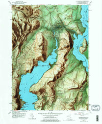 Download a high-resolution, GPS-compatible USGS topo map for Ticonderoga, NY (1977 edition)