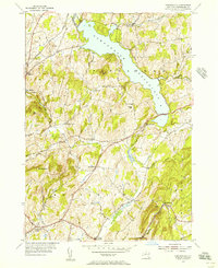 Download a high-resolution, GPS-compatible USGS topo map for Tomhannock, NY (1956 edition)