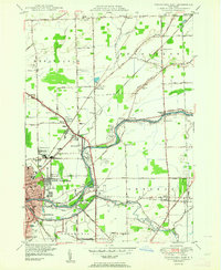 Download a high-resolution, GPS-compatible USGS topo map for Tonawanda East, NY (1964 edition)