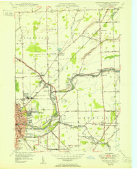 Download a high-resolution, GPS-compatible USGS topo map for Tonawanda East, NY (1950 edition)