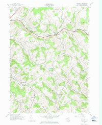 Download a high-resolution, GPS-compatible USGS topo map for Treadwell, NY (1974 edition)