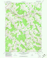 Download a high-resolution, GPS-compatible USGS topo map for Treadwell, NY (1983 edition)