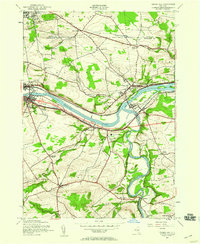 Download a high-resolution, GPS-compatible USGS topo map for Tribes Hill, NY (1959 edition)