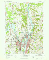 Download a high-resolution, GPS-compatible USGS topo map for Troy North, NY (1976 edition)