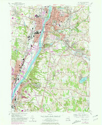 Download a high-resolution, GPS-compatible USGS topo map for Troy South, NY (1981 edition)