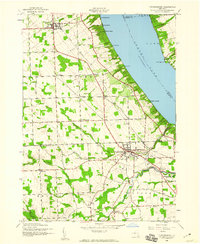Download a high-resolution, GPS-compatible USGS topo map for Trumansburg, NY (1960 edition)