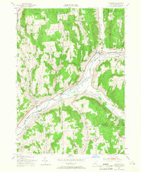 Download a high-resolution, GPS-compatible USGS topo map for Truxton, NY (1966 edition)