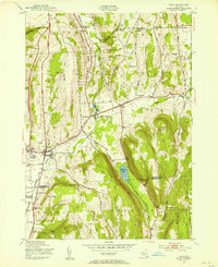 Download a high-resolution, GPS-compatible USGS topo map for Tully, NY (1953 edition)