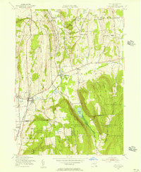 Download a high-resolution, GPS-compatible USGS topo map for Tully, NY (1956 edition)