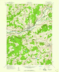 Download a high-resolution, GPS-compatible USGS topo map for Unadilla, NY (1960 edition)