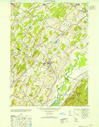 Download a high-resolution, GPS-compatible USGS topo map for Unionville, NY (1953 edition)