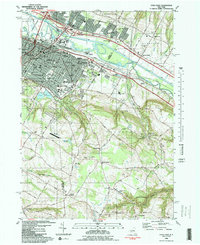 Download a high-resolution, GPS-compatible USGS topo map for Utica East, NY (1983 edition)