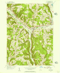 Download a high-resolution, GPS-compatible USGS topo map for Van Etten, NY (1956 edition)