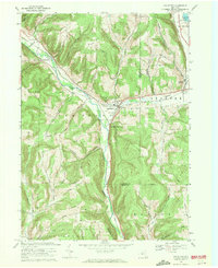 Download a high-resolution, GPS-compatible USGS topo map for Van Etten, NY (1971 edition)