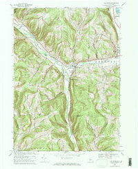 Download a high-resolution, GPS-compatible USGS topo map for Van Etten, NY (1971 edition)