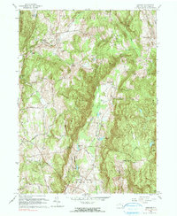 Download a high-resolution, GPS-compatible USGS topo map for Verbank, NY (1985 edition)