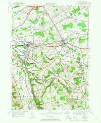 Download a high-resolution, GPS-compatible USGS topo map for Vernon, NY (1966 edition)