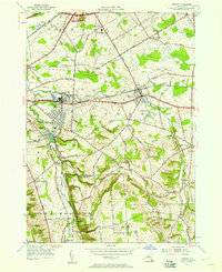 Download a high-resolution, GPS-compatible USGS topo map for Vernon, NY (1957 edition)