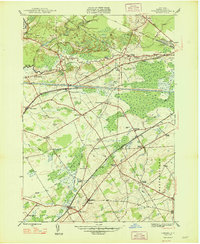 preview thumbnail of historical topo map of Oneida County, NY in 1948