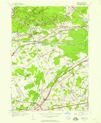 Download a high-resolution, GPS-compatible USGS topo map for Verona, NY (1957 edition)