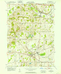 Download a high-resolution, GPS-compatible USGS topo map for Victor, NY (1952 edition)