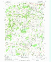 Download a high-resolution, GPS-compatible USGS topo map for Victor, NY (1974 edition)