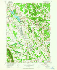 Download a high-resolution, GPS-compatible USGS topo map for Voorheesville, NY (1965 edition)