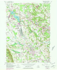 Download a high-resolution, GPS-compatible USGS topo map for Voorheesville, NY (1981 edition)