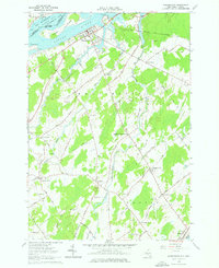 Download a high-resolution, GPS-compatible USGS topo map for Waddington, NY (1976 edition)