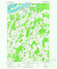 Download a high-resolution, GPS-compatible USGS topo map for Waddington, NY (1966 edition)
