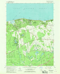 Download a high-resolution, GPS-compatible USGS topo map for Wading River, NY (1970 edition)