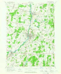 Download a high-resolution, GPS-compatible USGS topo map for Walden, NY (1967 edition)