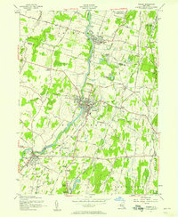 Download a high-resolution, GPS-compatible USGS topo map for Walden, NY (1958 edition)