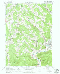 Download a high-resolution, GPS-compatible USGS topo map for Walton West, NY (1988 edition)