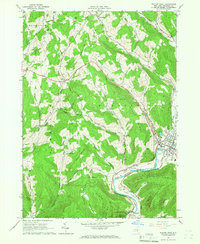 Download a high-resolution, GPS-compatible USGS topo map for Walton West, NY (1966 edition)