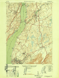 preview thumbnail of historical topo map of Dutchess County, NY in 1947