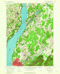 Download a high-resolution, GPS-compatible USGS topo map for Wappingers Falls, NY (1973 edition)