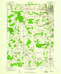 Download a high-resolution, GPS-compatible USGS topo map for Warsaw, NY (1959 edition)