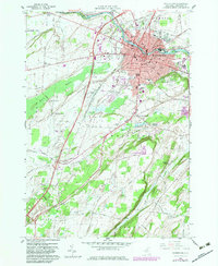 Download a high-resolution, GPS-compatible USGS topo map for Watertown, NY (1983 edition)