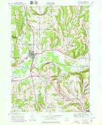Download a high-resolution, GPS-compatible USGS topo map for Wayland, NY (1979 edition)