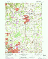 Download a high-resolution, GPS-compatible USGS topo map for Webster, NY (1988 edition)